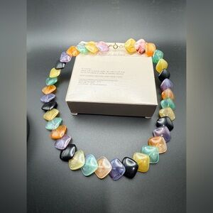 Vintage Avon Polished Spectrum Necklace